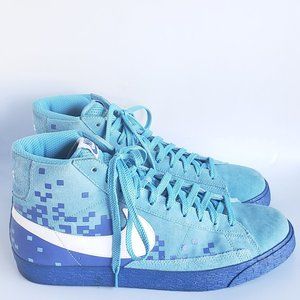 Nike Blazer High Scuba Blue White Royal #8